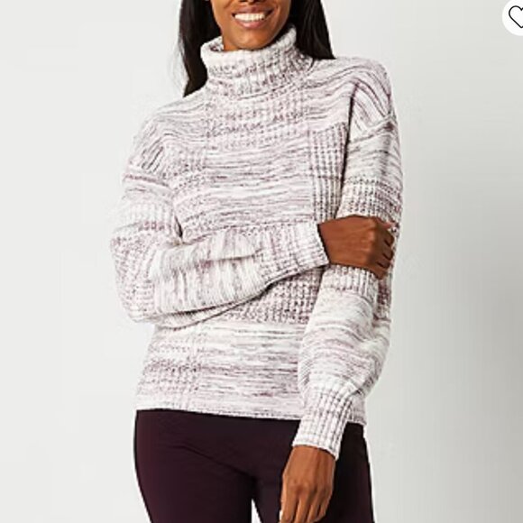 Liz Claiborne Womens Turtleneck Long Sleeve Pullover Sweater - Picture 1 of 7